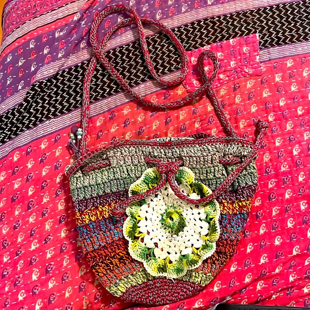 Mudd multi colored mini crossbody.